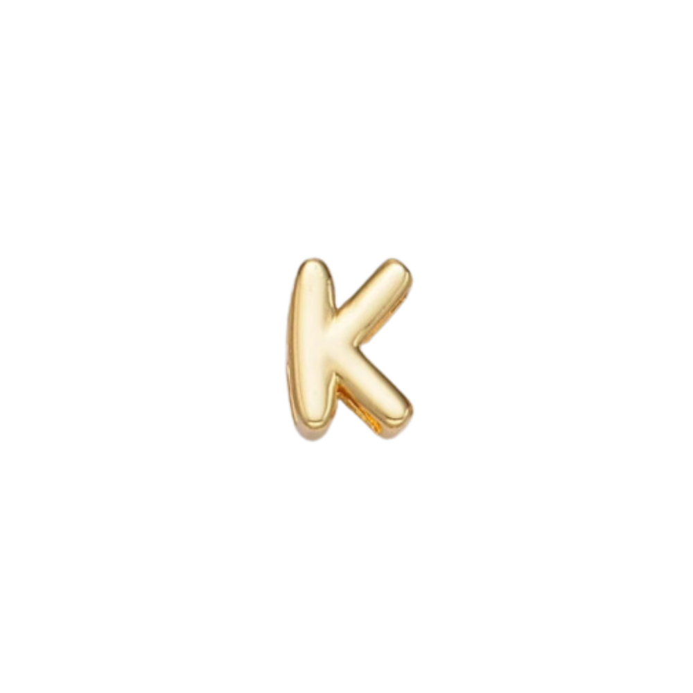 Slider Gold K Charm