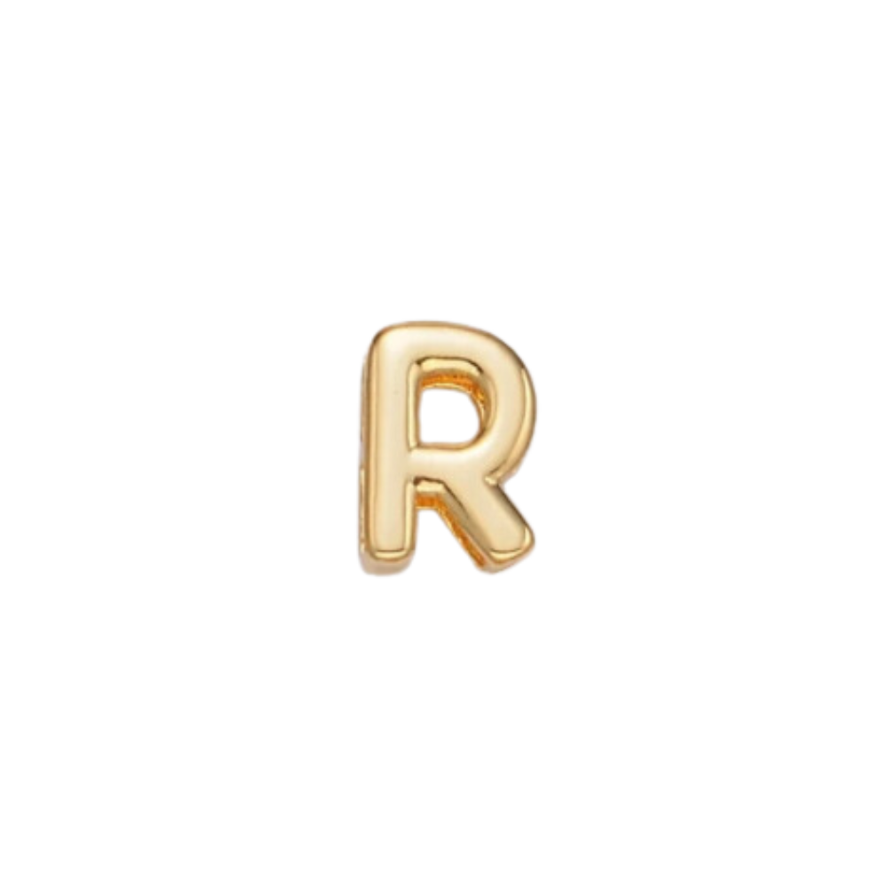 Slider Gold R Charm