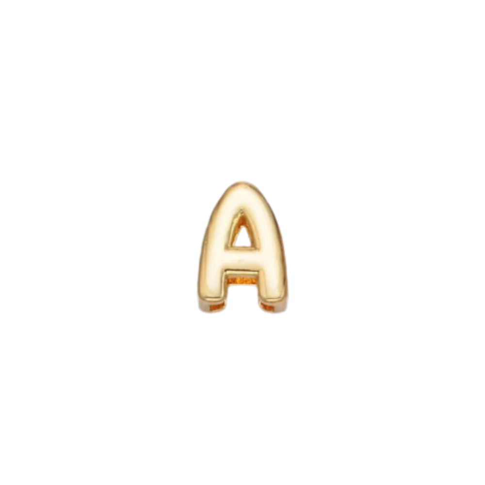 Slider Gold A Charm
