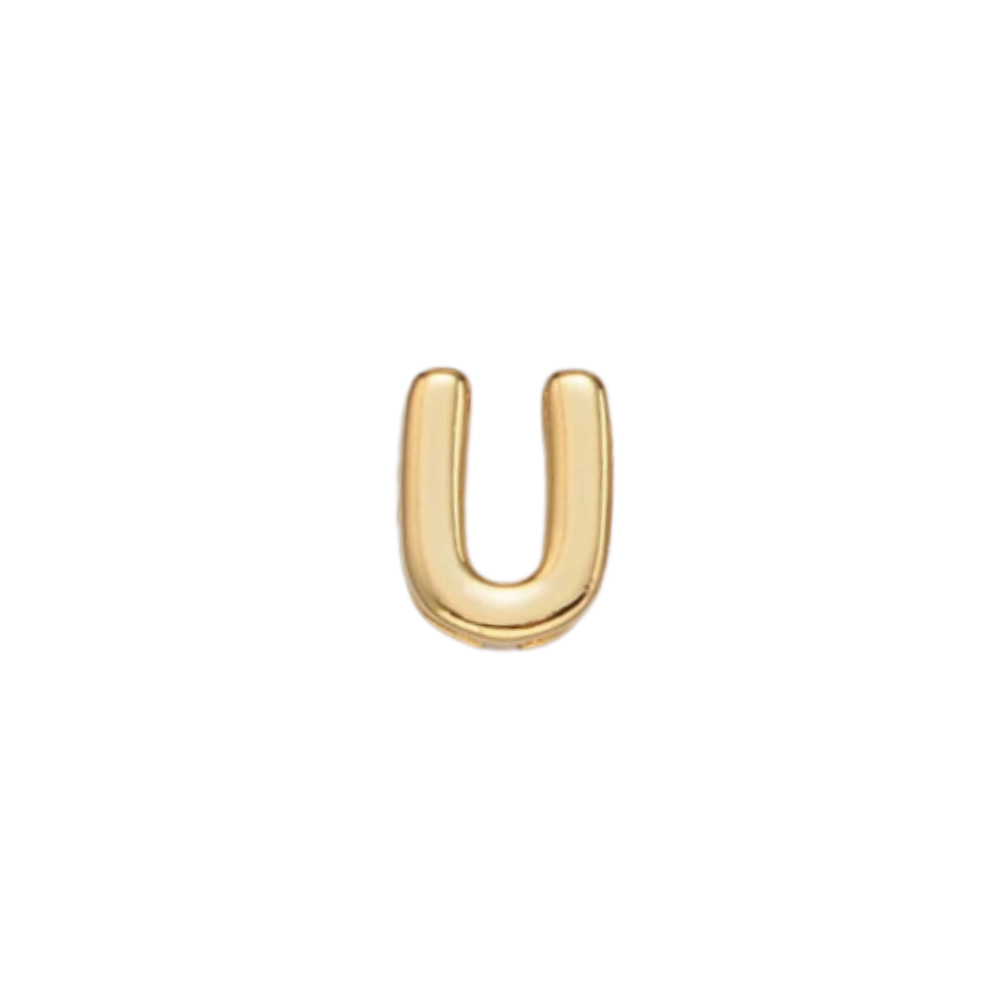 Slider Gold U Charm