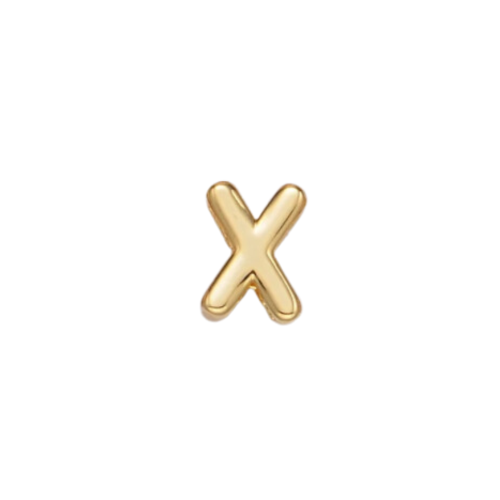 Slider Gold X Charm