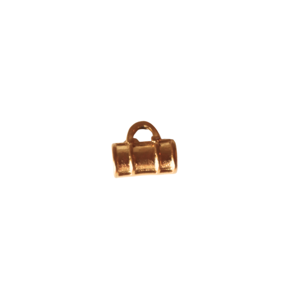 Gold Duffle Bag