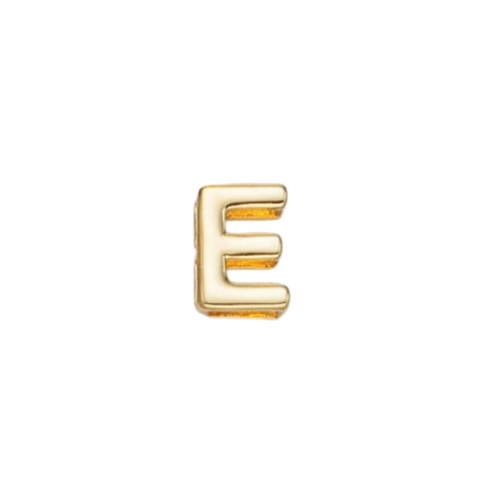 Slider Gold E Charm