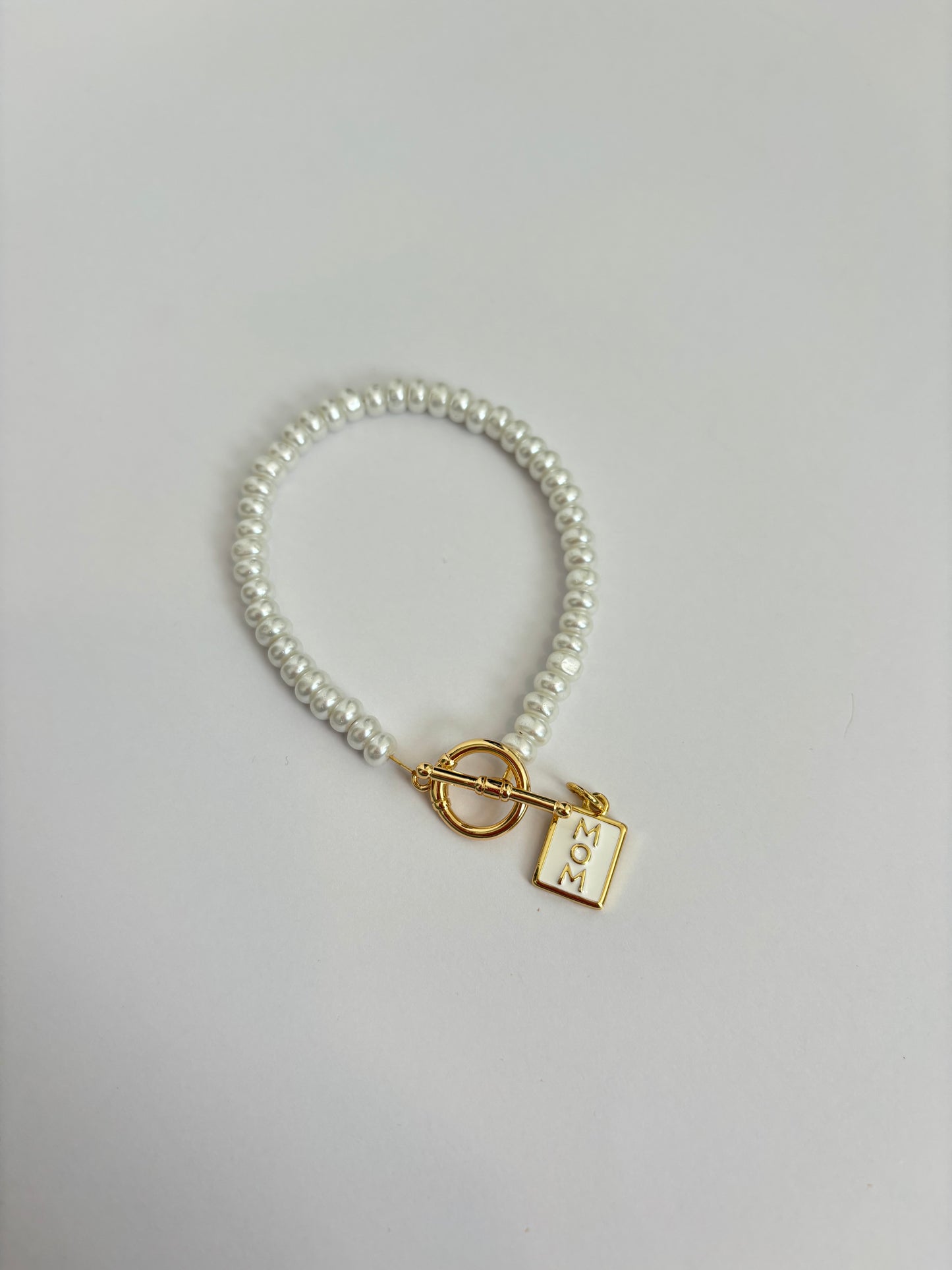 Pearl Bracelet w Toggle