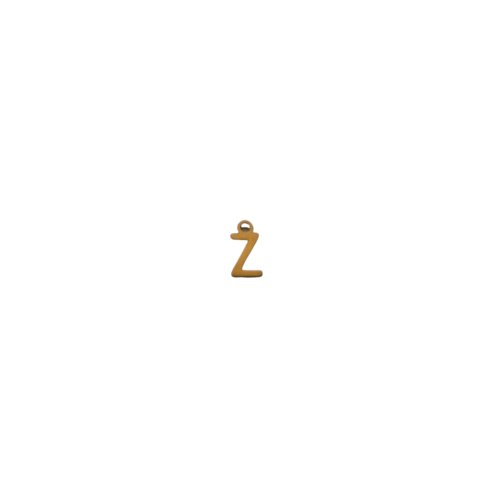 Small Gold Letter “Z”
