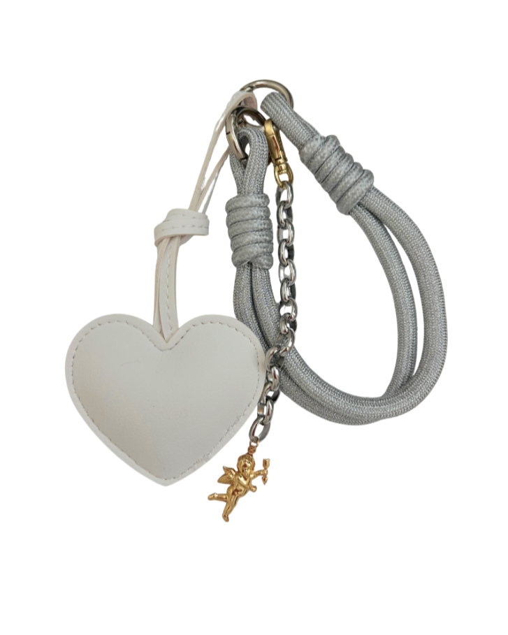 Mixed Metals Bag Charm