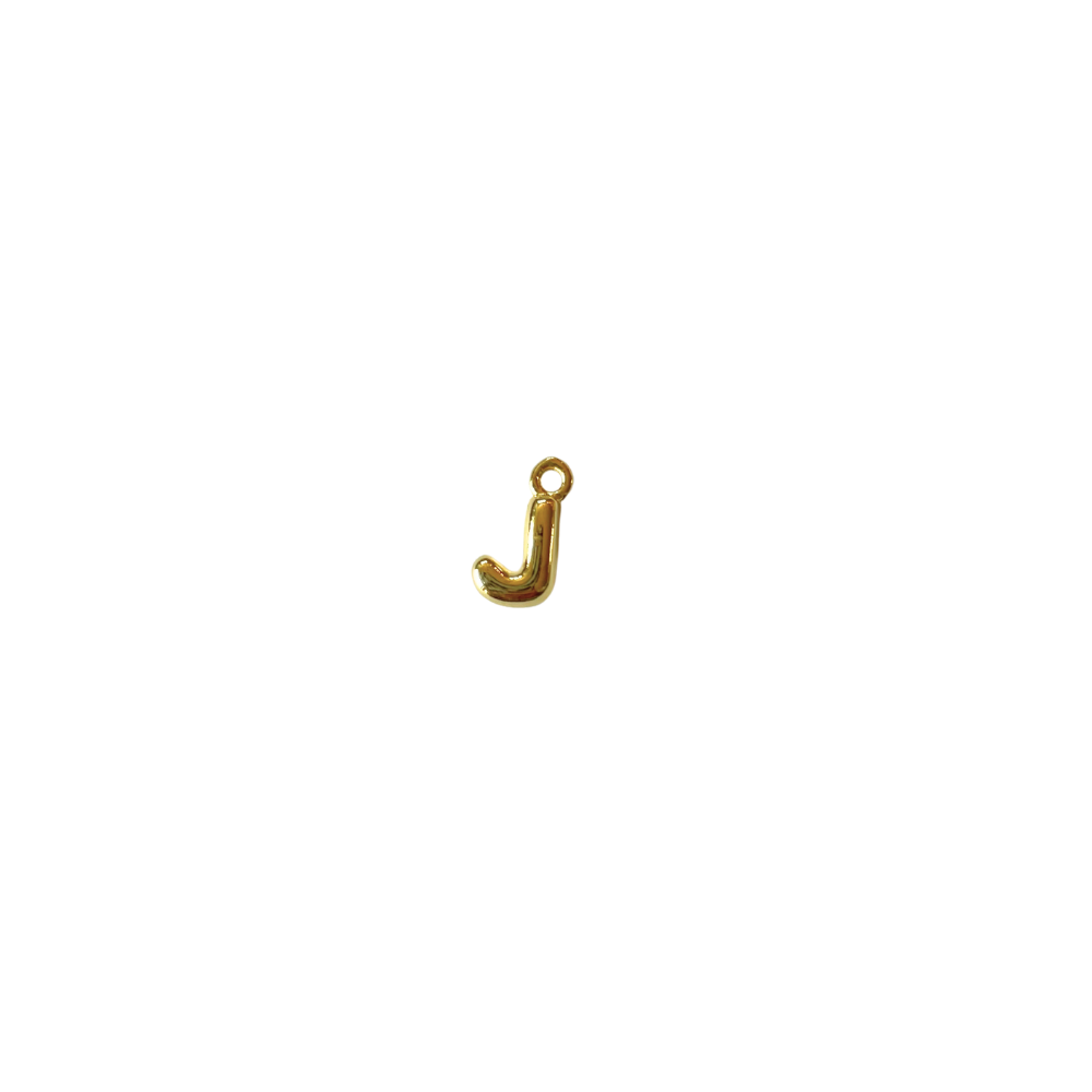 Mini Gold Filled Bubble Letter “J”