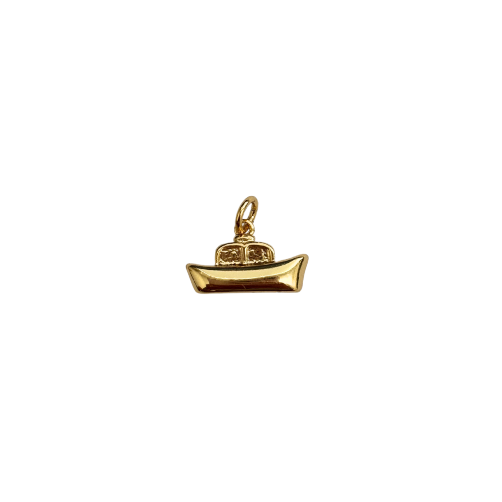 Small Big Gold Filled Boat