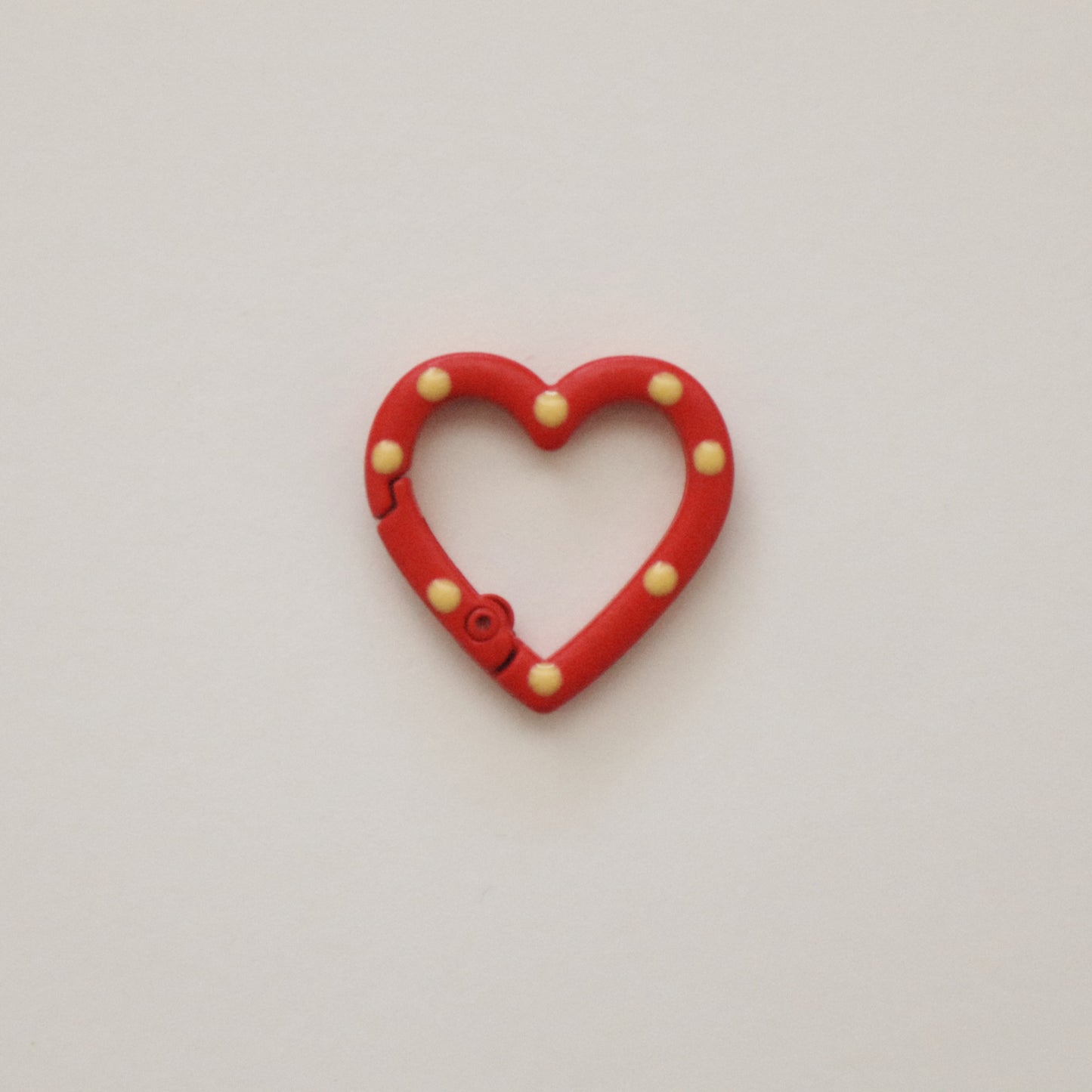Red/Yellow Heart Clip