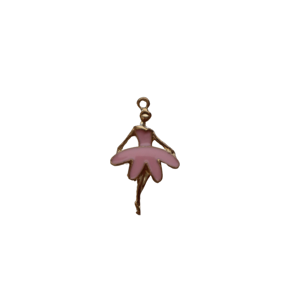 Big Pink and Gold Ballerina