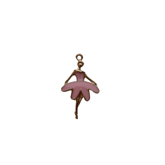 Big Pink and Gold Ballerina