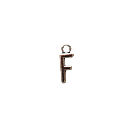 Silver Letter “F”