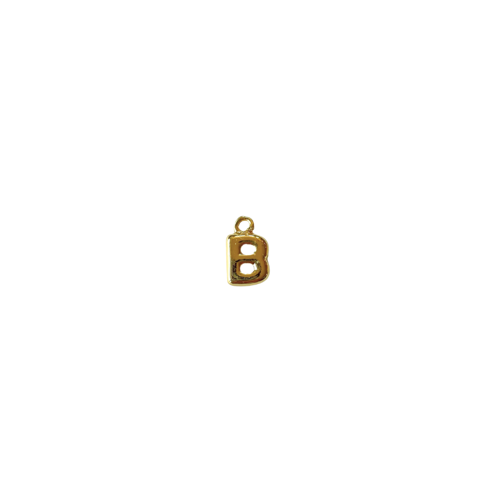 Mini Gold Filled Bubble Letter “B”