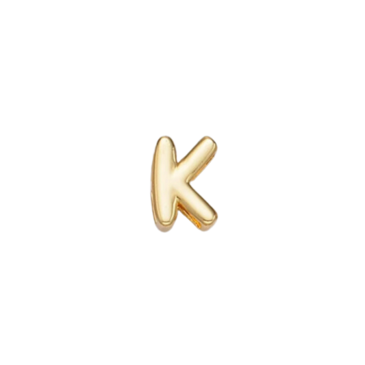 Slider Gold K Charm