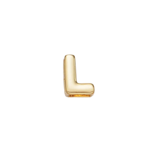 Slider Gold L Charm