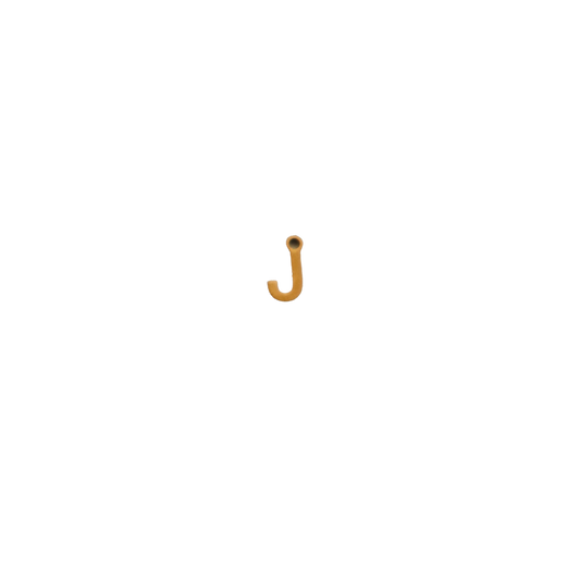 Small Gold Letter “J”