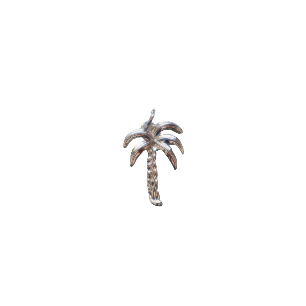 Sterling Silver Palm Tree Charm