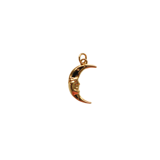 Gold Filled Crescent Moon