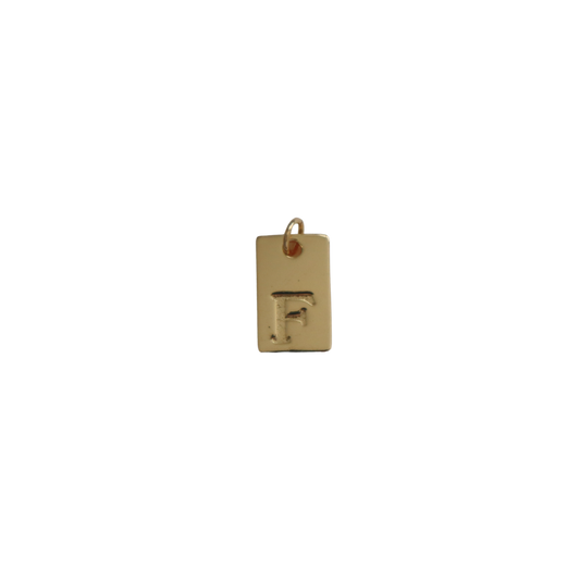 Gold Filled F Pendant