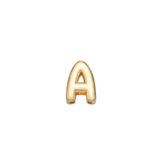Slider Gold A Charm