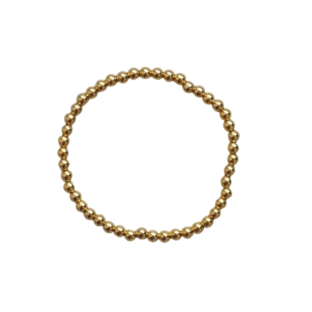 Gold Beaded Bracelet