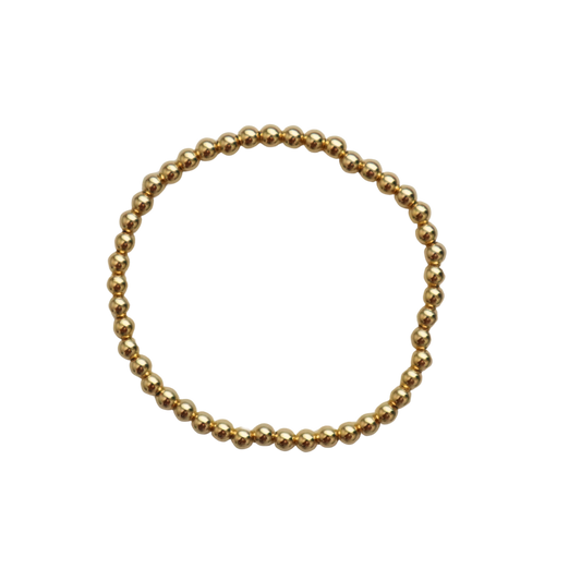 Gold Beaded Bracelet