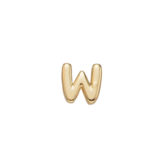 Slider Gold W Charm