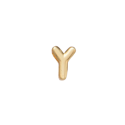 Slider Gold Y Charm