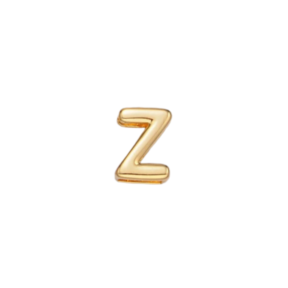 Slider Gold Z Charm