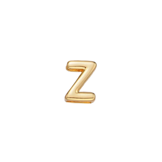 Slider Gold Z Charm