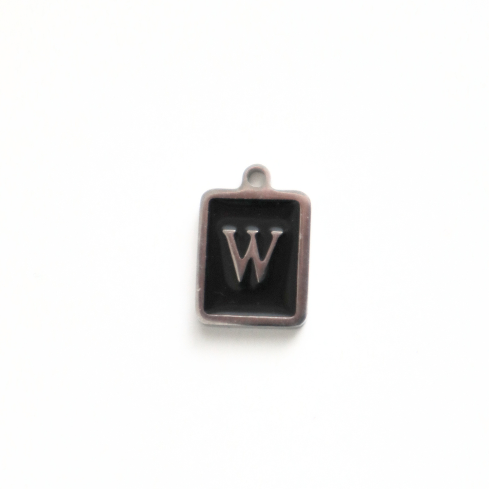 Square Letter “W”