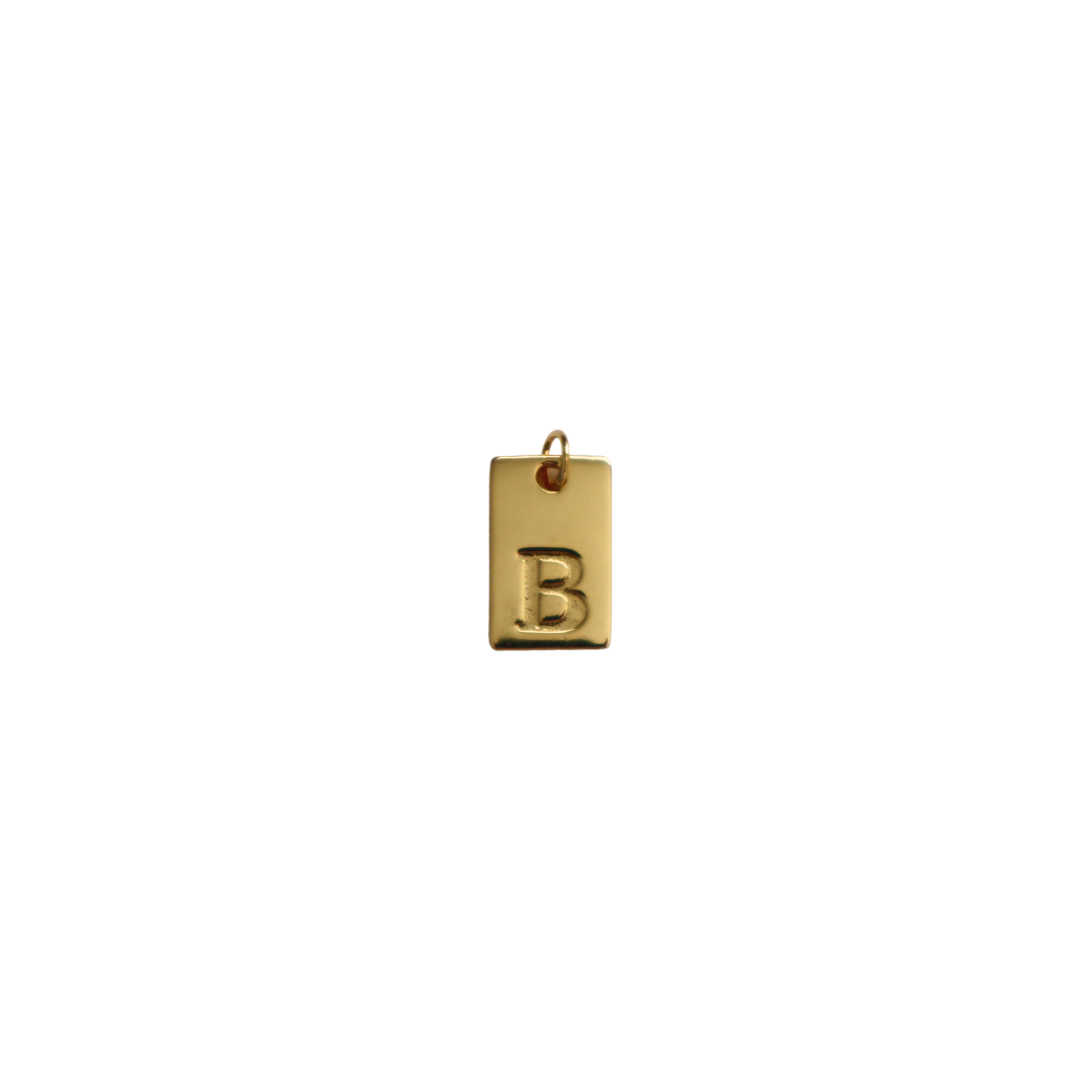 Gold Filled B Pendant