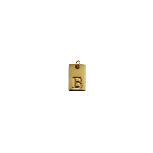 Gold Filled B Pendant