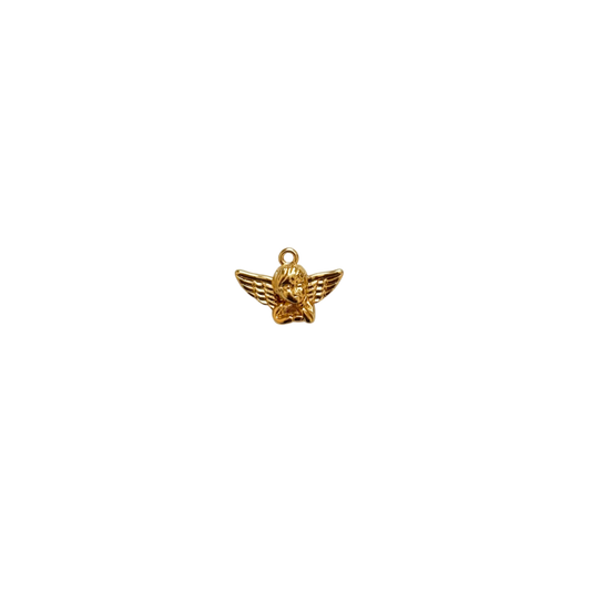 Small Gold Filled Angel Charm