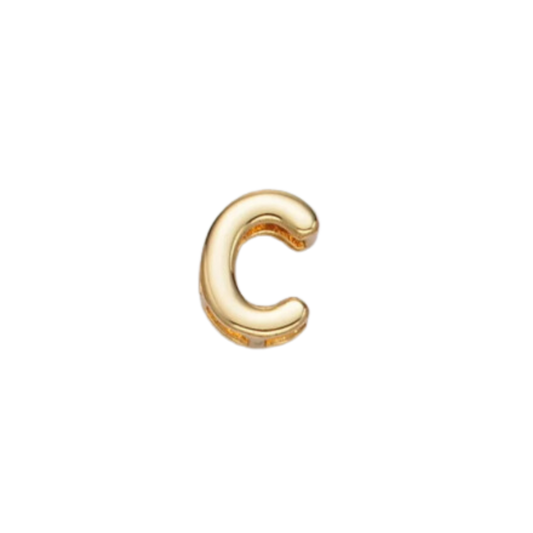 Slider Gold C Charm