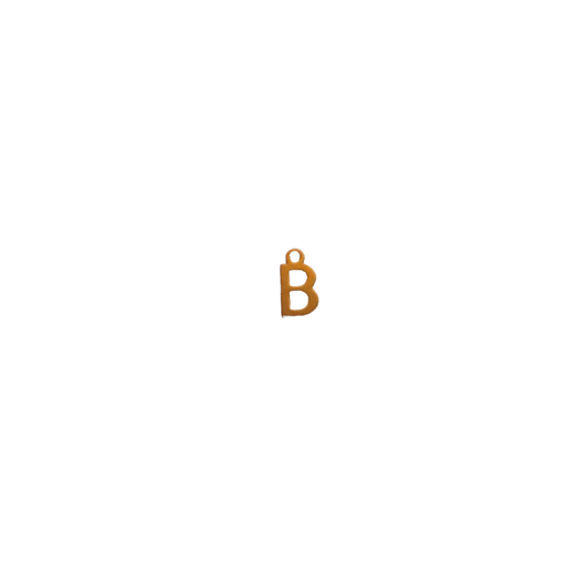 Small Gold Letter “B”