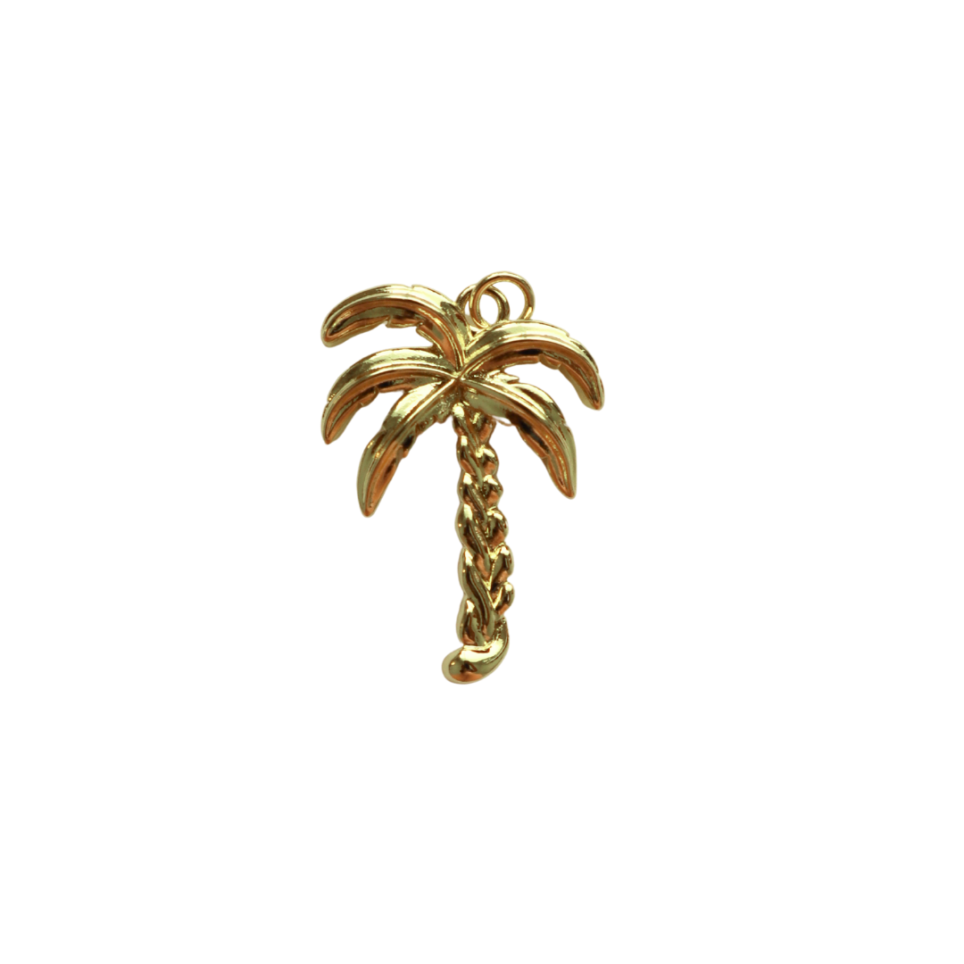 Gold Filled Palm Tree Charm