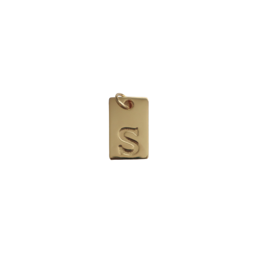 Gold Filled S Pendant