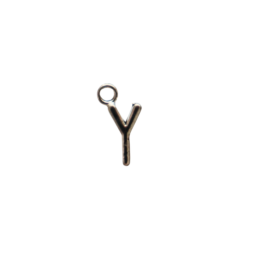 Silver Letter “Y”