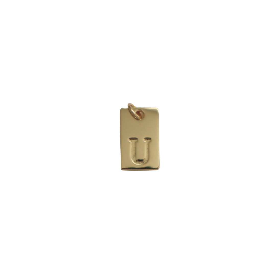 Gold Filled U Pendant