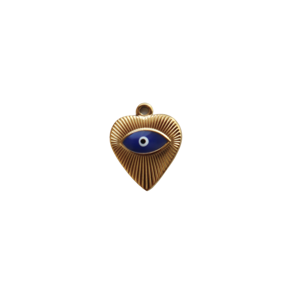 Gold Heart Eye