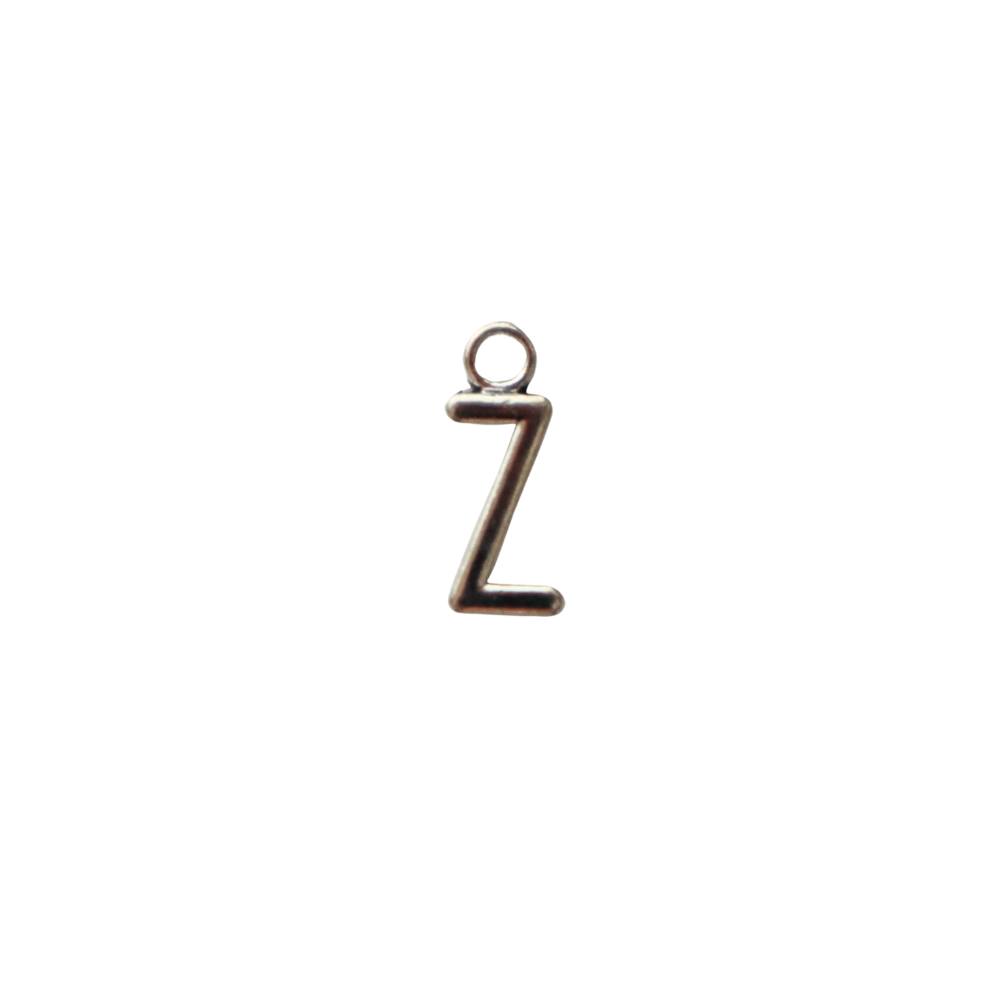 Silver Letter “Z”