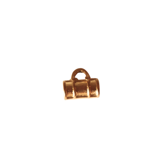 Gold Duffle Bag