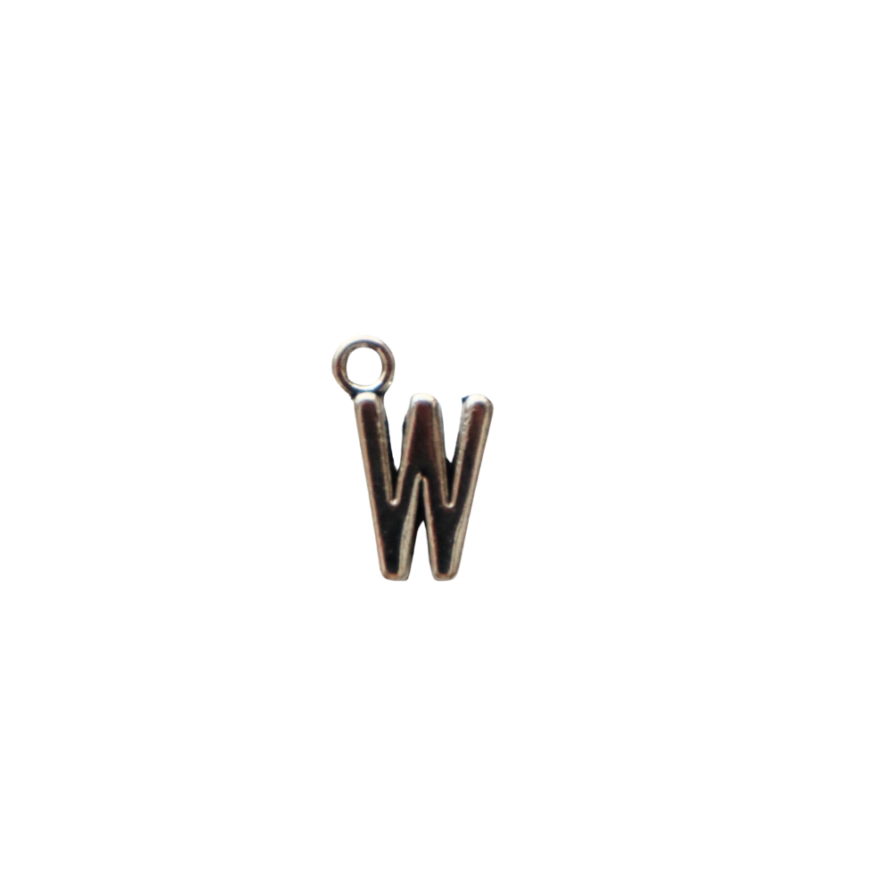 Silver Letter “W”