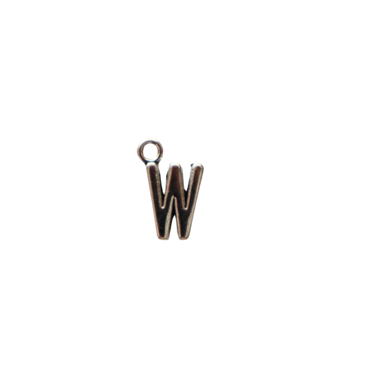 Silver Letter “W”