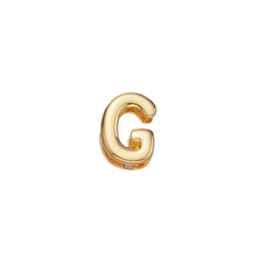 Slider Gold G Charm