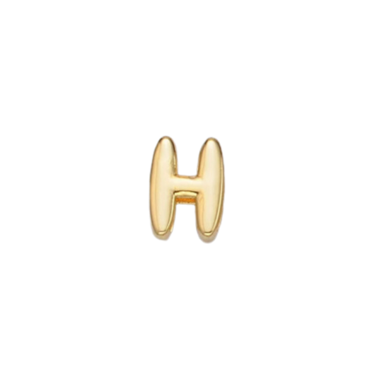 Slider Gold H Charm