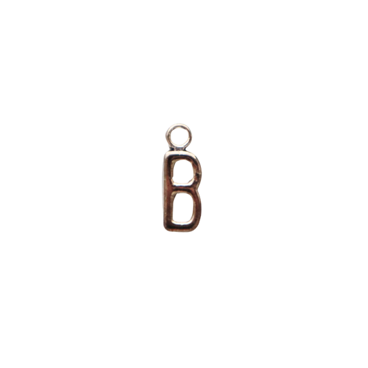 Silver Letter “B”