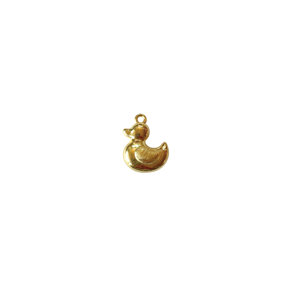 Gold filled Duck Charm