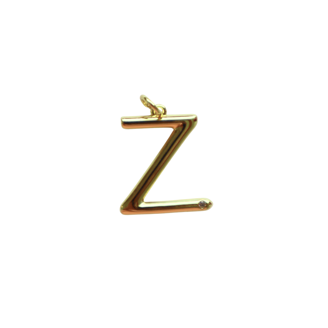 Gold Filled Skinny “Z” Charm